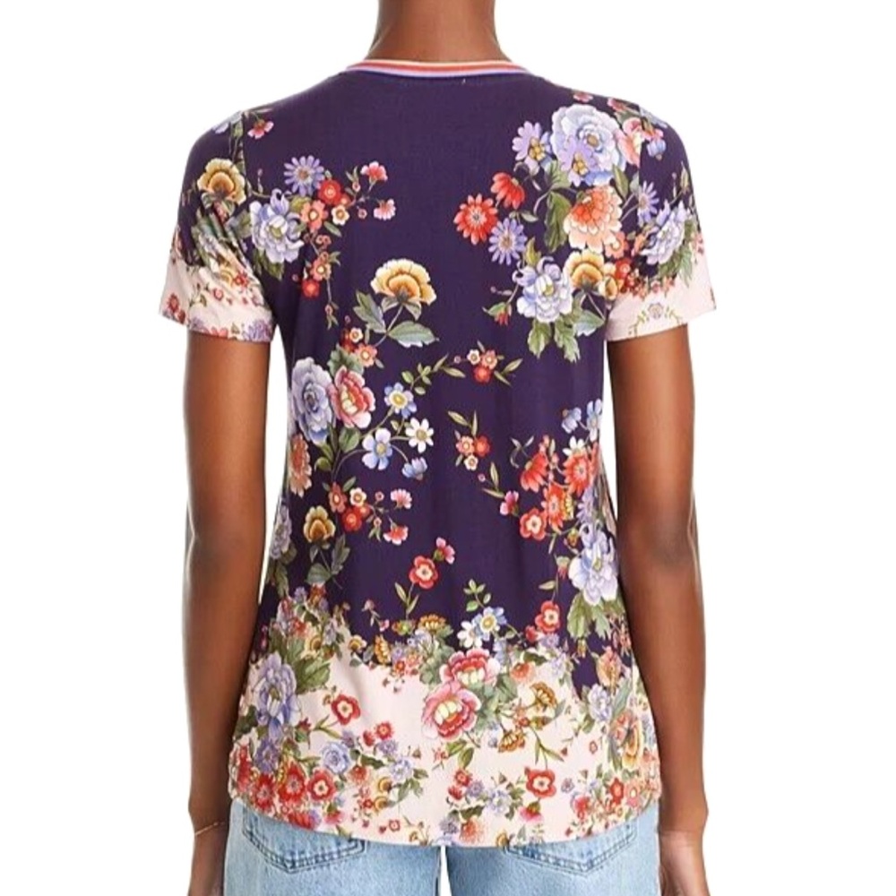 Johnny Was 🌺 Janie Favorite Floral Print Tee - Picture 2 of 9